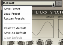 presets